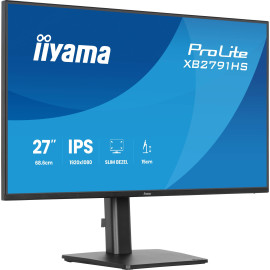 iiyama ProLite XB2791HS-B1 pantalla para PC 68,6 cm (27'') 1920 x 1080 Pixeles Full HD Negro