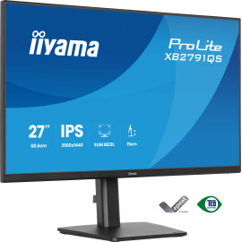 iiyama ProLite XB2791QS-B1 pantalla para PC 68,6 cm (27'') 2560 x 1440 Pixeles Quad HD Negro