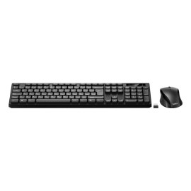 Belkin BBZ010SP teclado Ratón incluido Hogar / Oficina RF inalámbrico QWERTY Español Negro