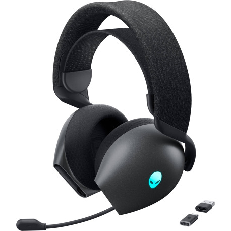 Alienware AW725H Auriculares Inalámbrico y alámbrico Diadema Juego USB Tipo C Bluetooth Negro