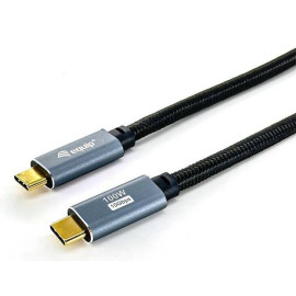 Equip 128359 Cable USB 3.2 Gen 2 C a C, M/M, 3,0m, PD100W , 4K/60Hz, 10Gbps, Negro