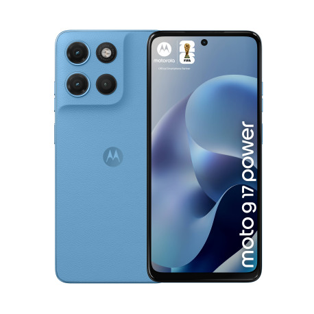 Motorola moto g17 power 17,1 cm (6.72'') Ranura híbrida Dual SIM Android 15 USB Tipo C 4 GB 256 GB 6000 mAh Azul