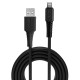 Lindy 31322 cable USB 3 m USB 2.0 USB A Negro