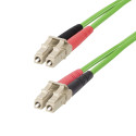 StarTech.com Cable de Fibra Óptica LC a LC (UPC) OM5 Multimodo 15m - Dúplex 50/125µm
