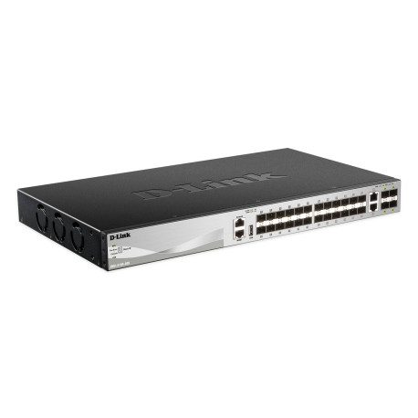 D-Link DGS-3130-30S switch Gestionado L3 Negro, Gris