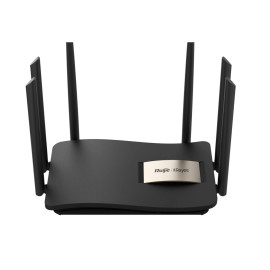 Ruijie Networks RG-EW1200G PRO router inalámbrico Gigabit Ethernet Doble banda (2,4 GHz / 5 GHz) Negro
