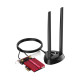 Cudy WE9300S adaptador y tarjeta de red Interno WLAN / Bluetooth 5765 Mbit/s