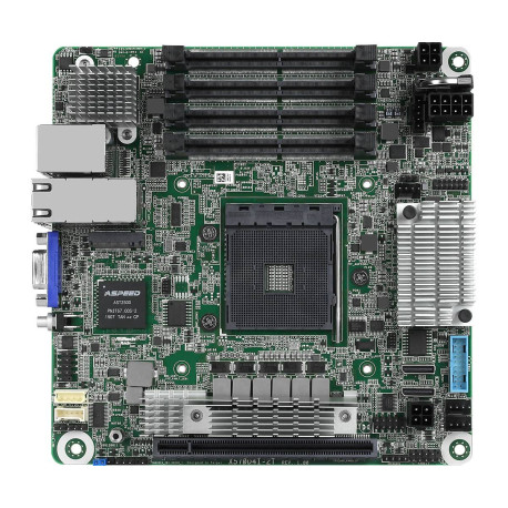 Asrock X570D4I-2T placa base para servidor y estación de trabajo Mini ITX AMD X570