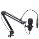 Trust GXT 270 Emita II+ Negro Micrófono para crear podcasts