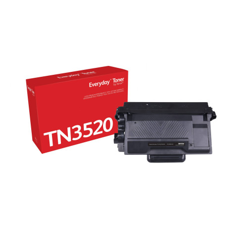 El tóner Everyday™ Negro de Xerox es compatible con Brother TN3520, Capacidad ultra
