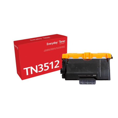 El tóner Everyday™ Negro de Xerox es compatible con Brother TN3512, Capacidad extra alta