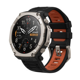 Amazfit T-Rex Ultra 2 129,5 cm (51'') AMOLED 51 mm Digital 480 x 480 Pixeles Pantalla táctil Titanio Wifi GPS (satélite)