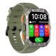 Blackview W80 Pro 4,85 cm (1.91'') TFT Digital 280 x 320 Pixeles Pantalla táctil Verde, Plata GPS (satélite)