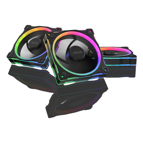 ASUS Prime MR120 Fan ARGB Black 3in1 Carcasa del ordenador Ventilador 12 cm Negro