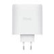 Trust Maxo Cargador GaN USB-C de 2 puertos de 100 W - Blanco