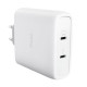 Trust Maxo Cargador GaN USB-C de 2 puertos de 100 W - Blanco