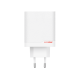 OnePlus Charger SUPERVOOC 120W Dual Port Cargador de Carga Rápida USB-C con Cable Blanco