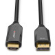 Lindy 40931 adaptador de cable de vídeo 2 m HDMI tipo A (Estándar) DisplayPort Negro