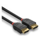 Lindy 36516 cable DisplayPort 1 m Negro