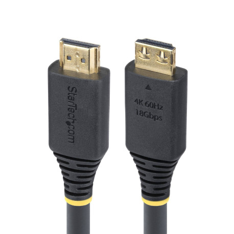 StarTech.com Cable HDMI de Alta Velocidad de 7m - Conectores de Agarre - 4K60Hz/1440p 144Hz