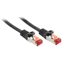 Lindy Rj45/Rj45 Cat6 1m cable de red Negro S/FTP (S-STP)