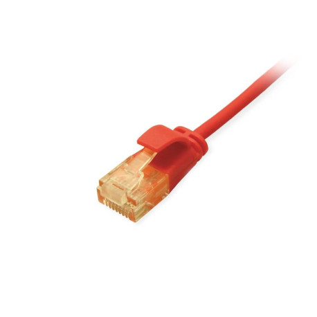 Equip 626200 cable de red Rojo 0,15 m Cat6a U/UTP (UTP)