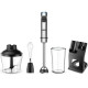 Grunkel BM-1500SET batidora Batidora de mano 1500 W Acero inoxidable, Negro