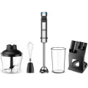 Grunkel BM-1500SET batidora Batidora de mano 1500 W Acero inoxidable, Negro