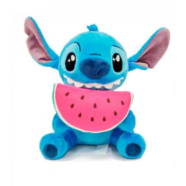 Peluche simba disney lilo & stitch stitch con sandia 25cm