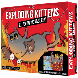 Juego de mesa exploding kittens: el juego de tablero