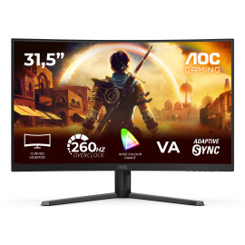 AOC G4 C32G42ZE pantalla para PC 80 cm (31.5'') 1920 x 1080 Pixeles Full HD LED Negro, Rojo