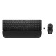 HP Combinación de teclado y ratón multidispositivo en modo dual con reposamanos 580C