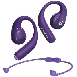 Soundcore AeroFit Pro Auriculares Inalámbrico gancho de oreja Llamadas/Música/Deporte/Uso diario Bluetooth Púrpura