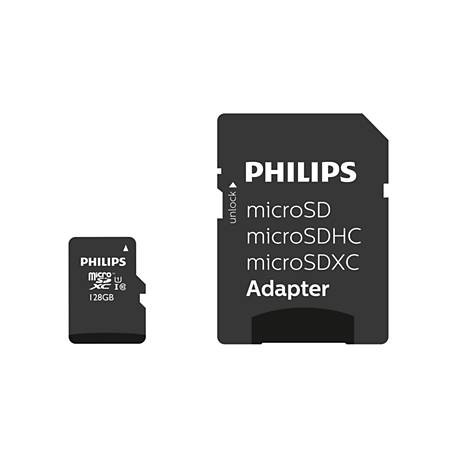 Philips FM12MP45B/00 memoria flash 128 GB MicroSDXC UHS-I Clase 10