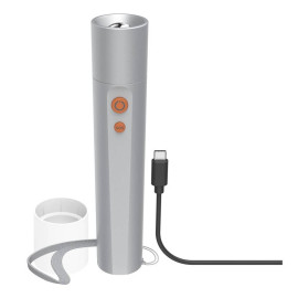 Hama FL350-C Plata Linterna de mano LED