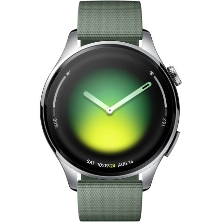 Xiaomi Watch 5 3,91 cm (1.54'') AMOLED 47 mm Digital 480 x 480 Pixeles Pantalla táctil Plata GPS (satélite)