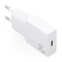 AISENS Cargador Ultra Delgado GaN 25W, 1xUSB-C PD3.0, Blanco