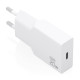 AISENS Cargador Ultra Delgado GaN 20W, 1xUSB-C PD3.0, Blanco