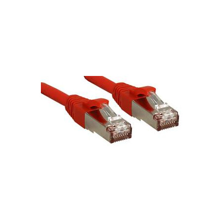 Lindy Cat.6 SSTP / S/FTP PIMF Premium 0.5m cable de red Rojo 0,5 m