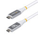 StarTech.com Cable USB4 1,5m - Cable USB-C Certificado USB-IF - 80Gbps - Cable USB Tipo C