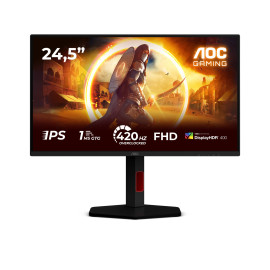 AOC G4 25G4KUR pantalla para PC 62,2 cm (24.5'') 1920 x 1080 Pixeles Full HD LED Negro, Rojo