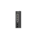 D-Link DIS-100G-06P switch No administrado L2 Gigabit Ethernet (10/100/1000) Energía sobre Ethernet (PoE) DIN rail Negro