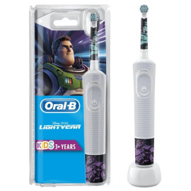 Oral-B 4210201434559 cepillo eléctrico para dientes Niño Cepillo dental giratorio Multicolor, Blanco