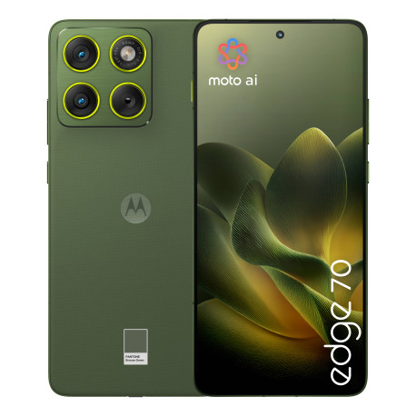 Motorola edge 70 17 cm (6.7'') SIM doble Android 16.0 5G USB Tipo C 12 GB 512 GB 4800 mAh Verde
