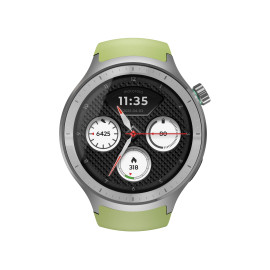 Motorola Moto Watch 3,63 cm (1.43'') OLED 47 mm Digital Pantalla táctil Plata GPS (satélite)