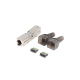 CONECTOR LANBERG ADAPTADOR 2X RJ45 CAT6A FTP PLUG 8P8C TOOL-LESS