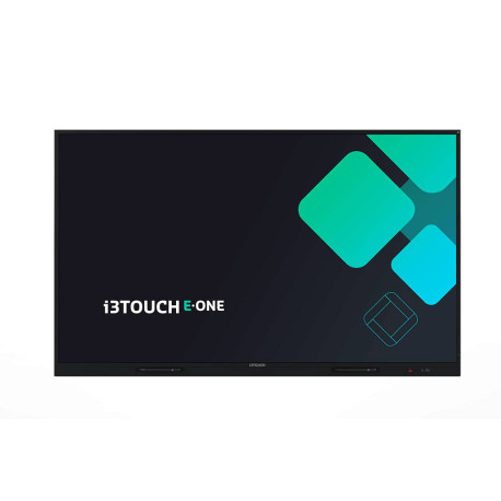 i3-Technologies i3TOUCH E-ONE pizarra blanca interactiva 165,1 cm (65'') 3840 x 2160 Pixeles Pantalla táctil Negro