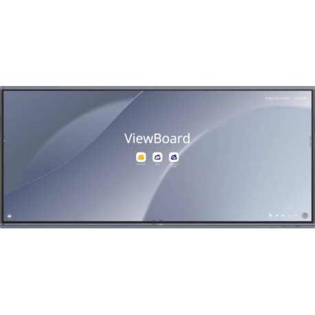 Viewsonic IFP105UW pizarra blanca interactiva 2,67 m (105'') 5120 x 2160 Pixeles Pantalla táctil Negro