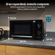 Grunkel MW-20MN microondas Negro Solo microondas Encimera 20 L 700 W
