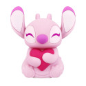 Lámpara táctil enesco disney stitch angel con corazón
